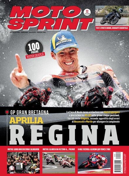 Moto Sprint – 8 Agosto 2023 Cover