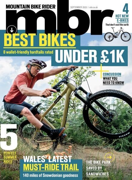 Mountain Bike Rider – September 2023 Cover