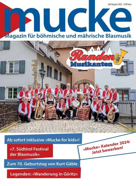 mucke – Juli 2023 Cover