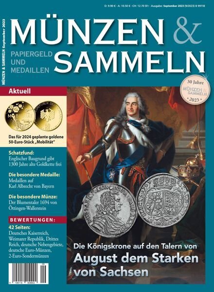 Munzen & Sammeln – September 2023 Cover