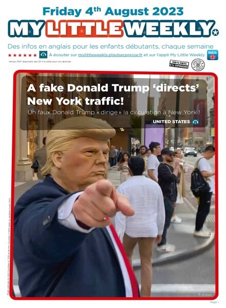 My Little Weekly – 4 Aout 2023 Cover