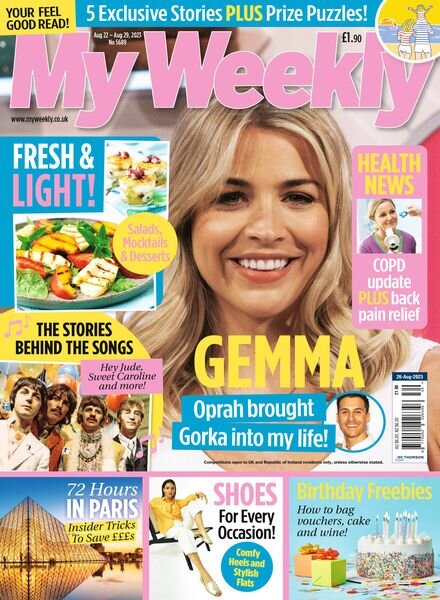 My Weekly – 22 August 2023 Cover