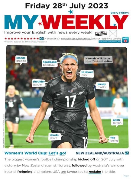 My Weekly Fr – 28 juillet 2023 Cover
