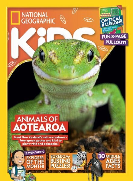National Geographic Kids Australia – Issue 101 – August 2023 Cover