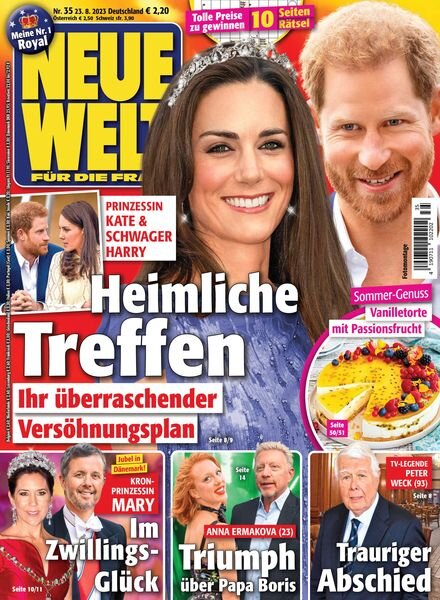 Neue Welt – 23 August 2023 Cover