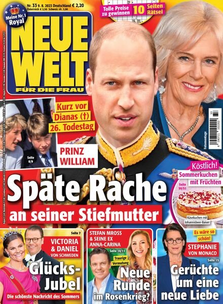 Neue Welt – 9 August 2023 Cover