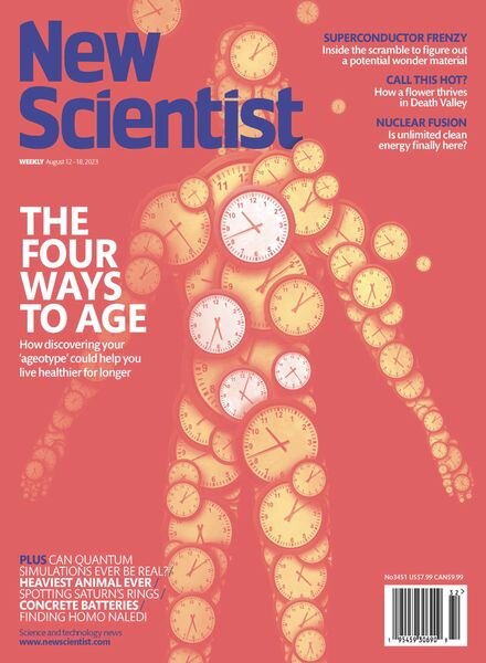 New Scientist – Issue 3451 – 12 August 2023 Cover