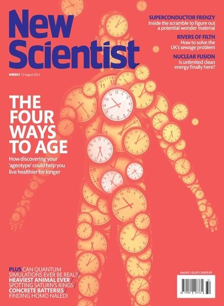 New Scientist – Issue 3452 – 12 August 2023 Cover