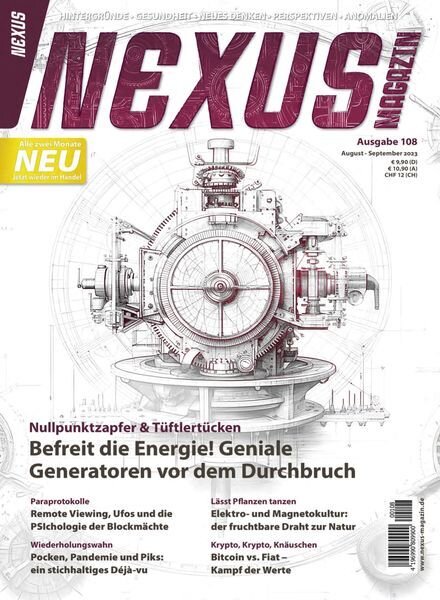 Nexus Magazin – August-September 2023 Cover