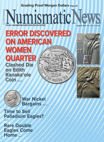 Numismatic News – 28 July 2023 Cover