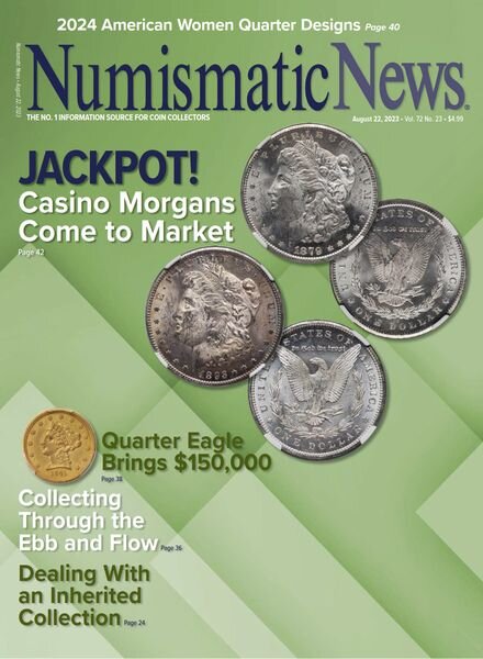 Numismatic News – August 22 2023 Cover