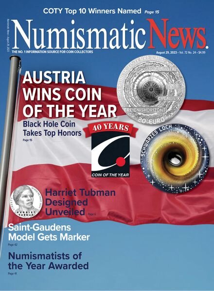 Numismatic News – August 29 2023 Cover