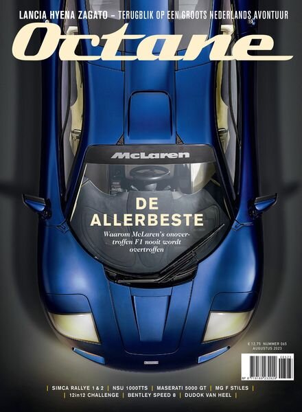 Octane Nederland – Augustus 2023 Cover