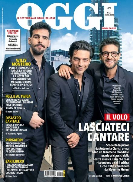 Oggi – 03 agosto 2023 Cover