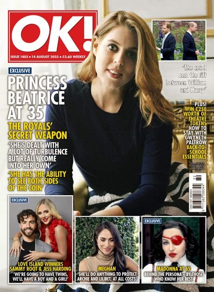 OK! Magazine UK – Issue 1403 – 14 August 2023 Cover