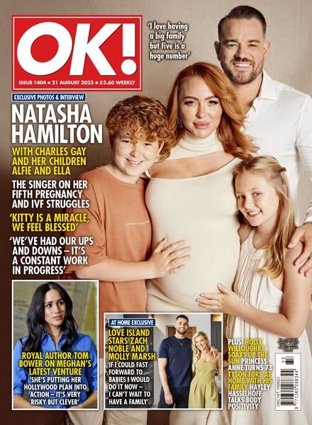 OK! Magazine UK – Issue 1404 – 21 August 2023 Cover