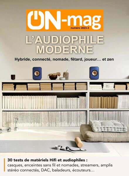 ON Magazine – l’Audiophile Moderne 2023-3 Cover