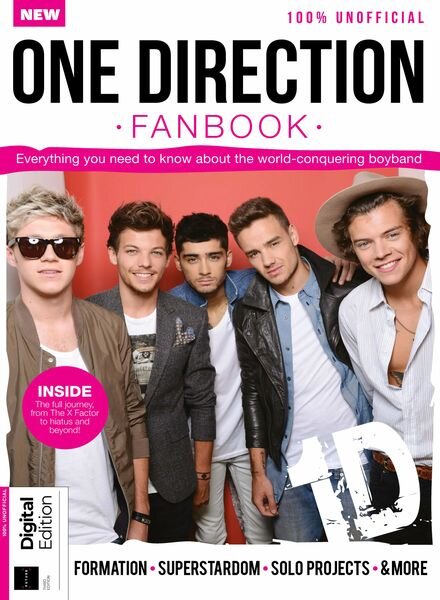 One Direction Fanbook – 3rd Edition – 13 July 2023 Cover
