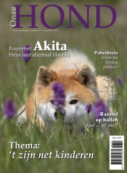 Onze Hond – September 2023
