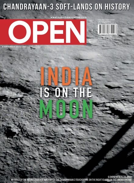 Open Magazine – 4 September 2023 Cover