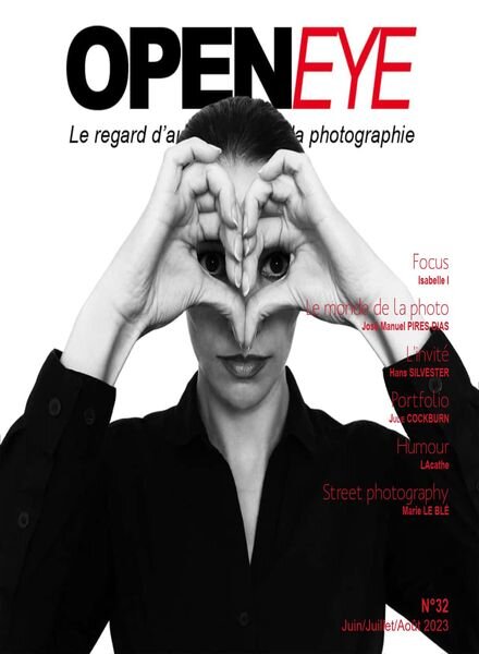 OPENEYE Magazine – Juin-Juillet-Aout 2023 Cover