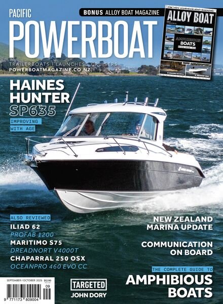 Pacific PowerBoat Magazine – September-October 2023 Cover
