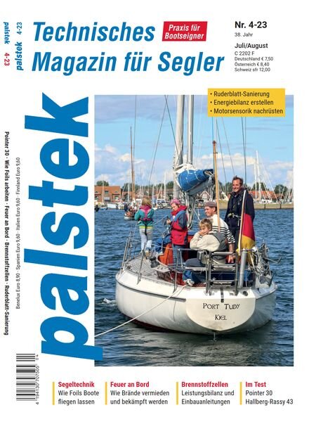 Palstek – Juli-August 2023 Cover