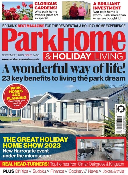 Park Home & Holiday Living – September 2023 Cover