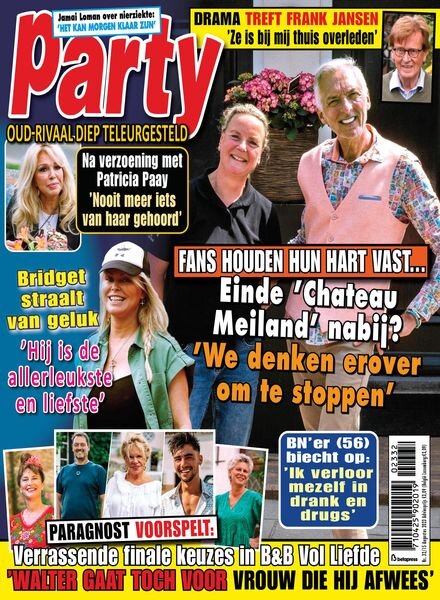 Party Netherlands – 15 Augustus 2023 Cover