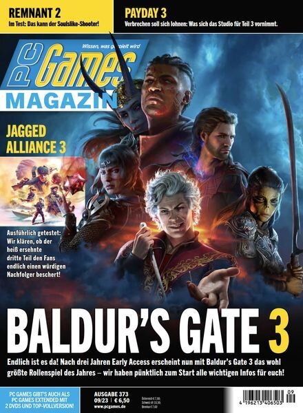 PC Games Germany – September 2023 Cover