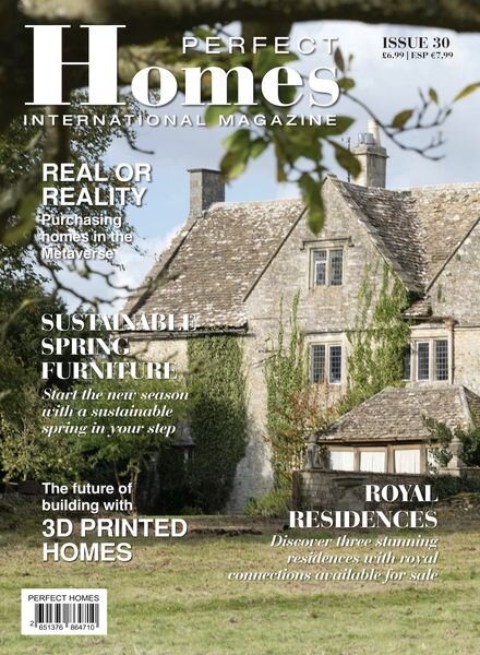 Perfect Homes International – Issue 30 2022 Cover