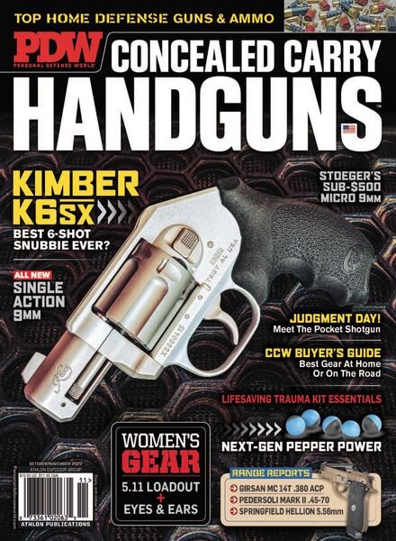 Personal Defense World – October-November 2023 Cover