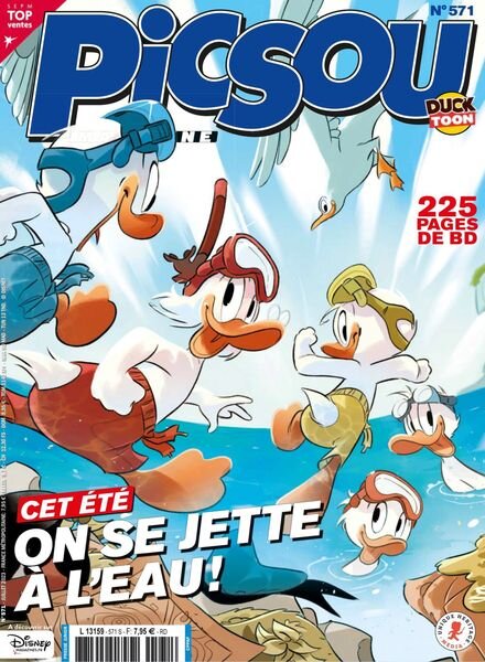 Picsou Magazine – Juillet 2023 Cover