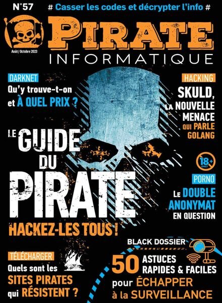 Pirate Informatique – Aout-Octobre 2023 Cover