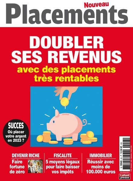 Placements – Aout-Octobre 2023 Cover