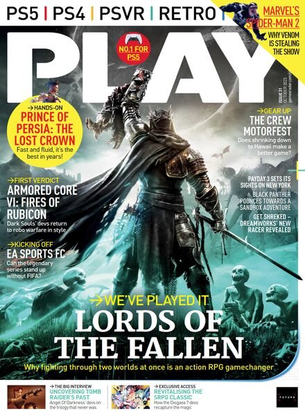 PLAY – Issue 31 – October 2023 Cover