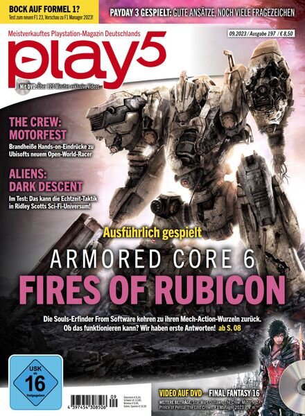play5 – September 2023 Cover