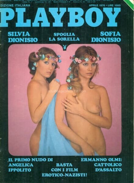 Playboy Italy – April 1976 Cover