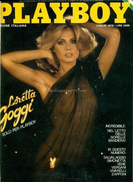 Playboy Italy – July 1979 Cover