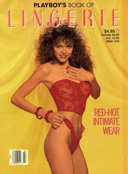 Playboy’s Book Of Lingerie – July-August 1989 Cover