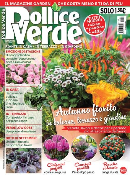 Pollice Verde – Settembre 2023 Cover