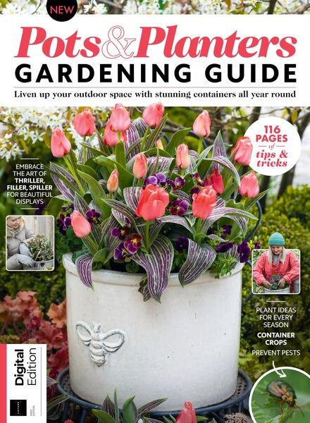 Pots & Planters Gardening Guide – 1st Edition – 17 August 2023 Cover