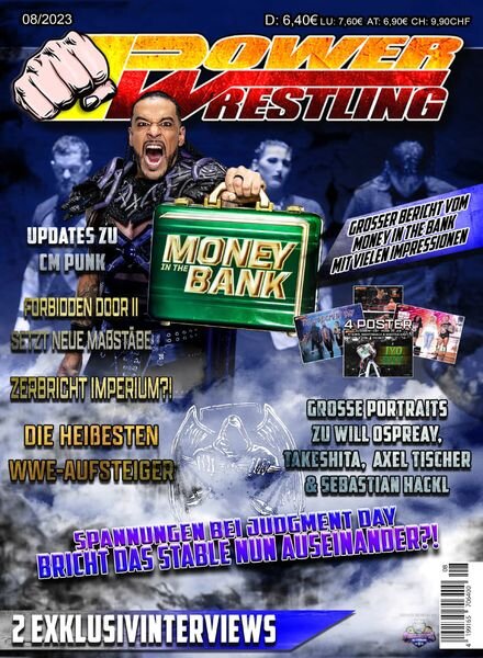 Power-Wrestling – Juli 2023 Cover