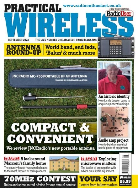 Practical Wireless – September 2023 Cover