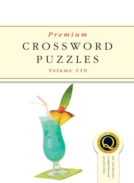 Premium Crossword Puzzles – Issue 110 – August 2023 Cover