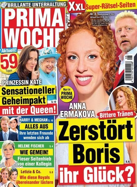 Prima Woche – August 2023 Cover