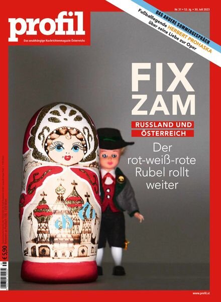 profil – 30 Juli 2023 Cover