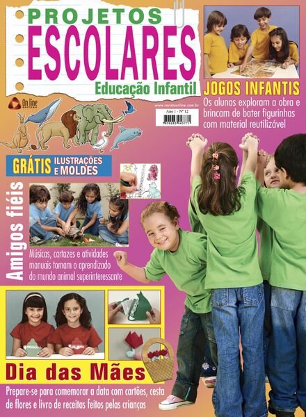 Projetos Escolares Educacao Infantil – 2 Agosto 2023 Cover