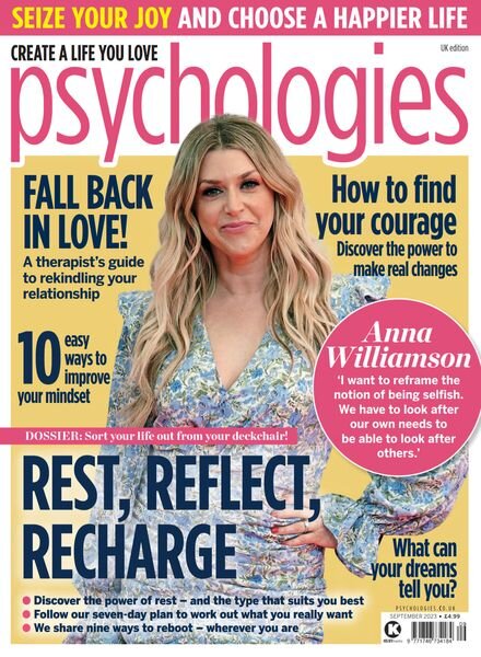 Psychologies UK – September 2023 Cover