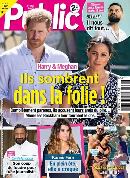 Public – 4 Aout 2023 Cover